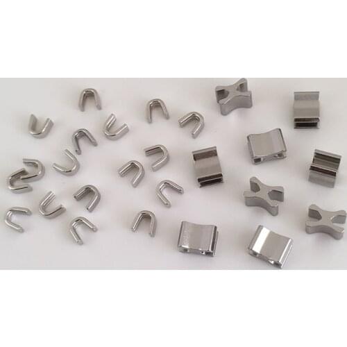 10pcs/lot 3#5#8# High Quality U Shaped Opening Metal Zipper Up Stopper And End DIY Sewing Craft Clothes Pants Zipper Accessories