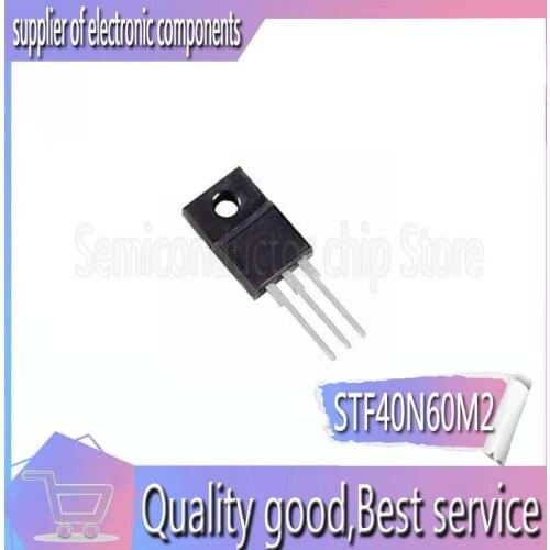 10pcs/lot 40N60M2 STF40N60M2 New stock TO-220F 650V 34A