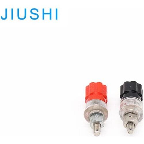 JS-900A mounting hole 3mm Thread Black Red electrical binding post terminal connector