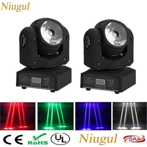 2pcs/lot 60W LED Beam Moving Head Light DMX512 RGBW 4in1 LED Linear Beam Effect Stage Lights LED Spot Lighting DJ Bar Spotlight