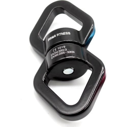 NEW 30KN Yoga Accessories Universal Ring Gimbal Ring Rotary Connector Rotational Hammock Swing Spinner Rope Swivel Connector