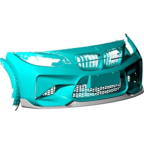 Car Front Bumper Lip Spoiler For BMW F87 M2 2016 - 2018 Front Bumper Lip Spoiler Splitters Not for M2C Competition Carbon Fiber