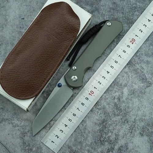 LEMIFSHE Large Sebenza25 S35VN Steel Folding Knife Titanium Alloy Handle Outdoor Camping Survival Kitchen Knife EDC Tools