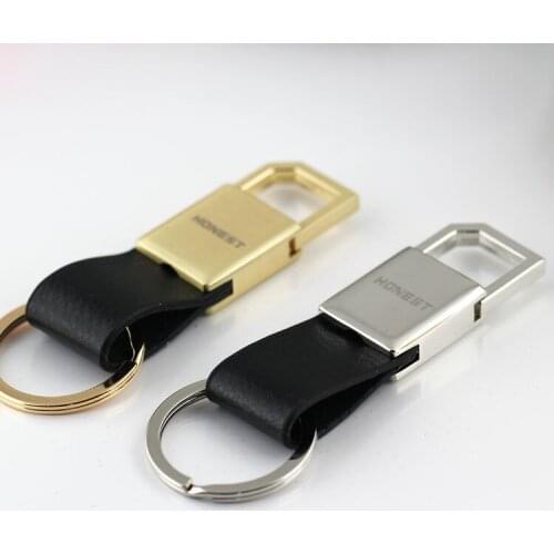 Genuine leather car keychain key ring waist hanging key chain key holder high quality sleutelhanger chaveriro llaveros hombre