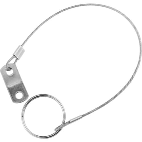 Quick Release Pin W/ 300mm Lanyard Marine 316 Stainless Steel - Bimini Top