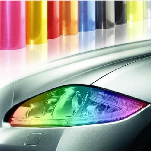 Car Light Decorative Film Stylish Car Vehicle Headlight Tail Lamp Fog Light Tint Film Sticker Decoration car accessories 2020