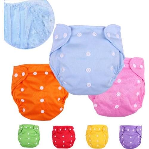 Baby/Infant Waterproof Reusable Nappy Diaper Training Pants Briefs Boy Girl Underwear Washable Fraldas Reutilizaveis