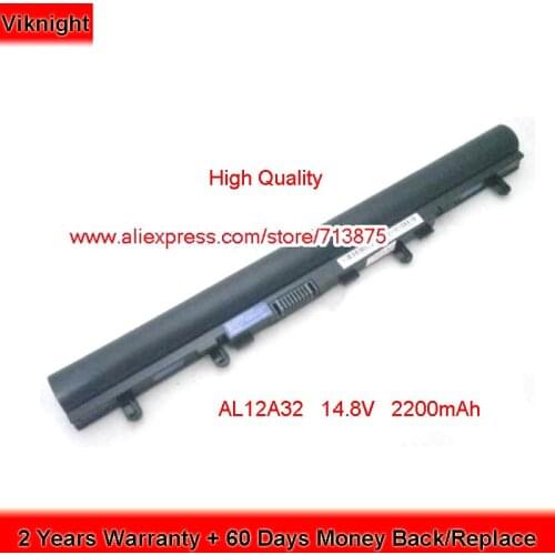 Brand New AL12A32 Battery for ACER V5-471G V5-431 531 771 AL12A52 AK.004BT.097 KT.00407.001 Laptop 14.8V 2200mAh