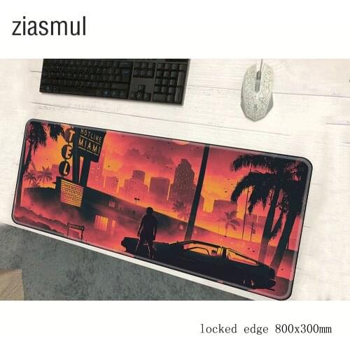 Hotline miami mouse pad gamer 800x300x3mm Colourful notbook mouse mat gaming mousepad large gifts pad mouse PC desk padmouse