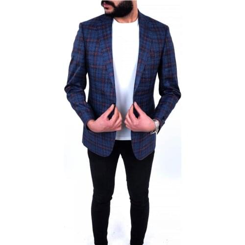 Jan Carlucci Polyviscose Regular Drop 6 Jacket