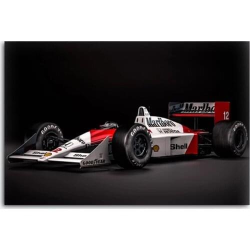 Mclaren Honda Formula One F1 Posters Racing Car Wall Art Canvas Prints Paintings Sport Picture For Living Room Home Decor