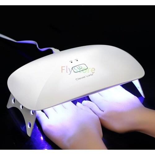 Mini Mouse LED Nail Dryer USB 24W Ultraviolet Portable Gel Nail Polish Dryer Tool