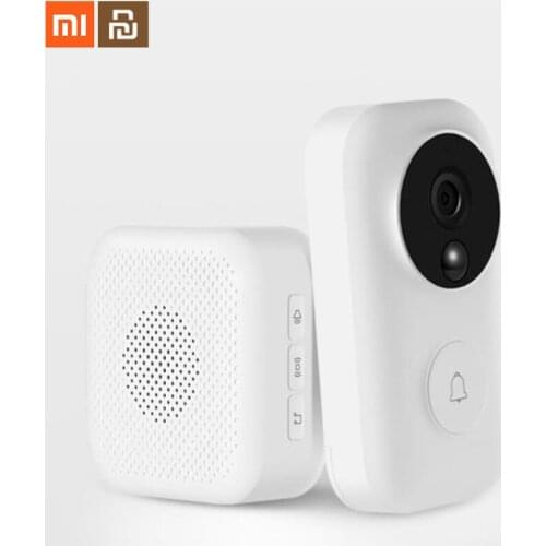 Xiaomi mijia video doorbell set 720P infrared night vision motion detection SMS push intercom free cloud storage smart home