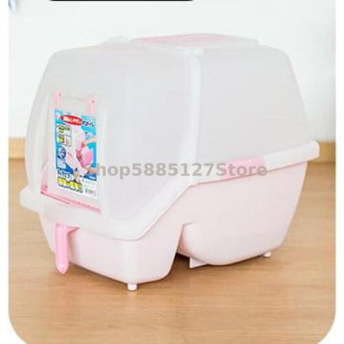 Cat Litter Pan Fully Closed Alice Cat Toilet Splash Proof Cat Cat Cat Large Cat Litter Pan Closed