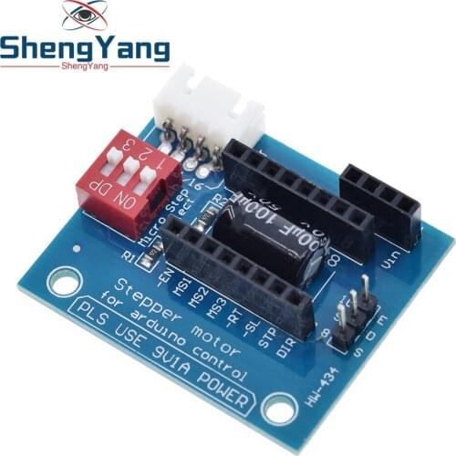 ShengYang 3D Printer Stepper Motor Driver Control Extension Shield Board For A4988 DRV8825