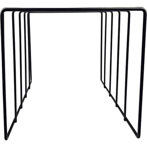 Professional Metal LP Vinyl Record Display Shelf Turntable Record Collection Storage Shelf Exhibit Stand Holder