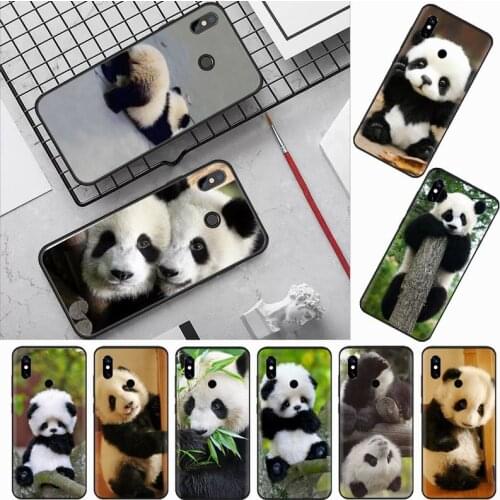 Panda cute animal luxury cover luxury Phone Case coque For Xiaomi Redmi note 7 8 9 t k30 max3 9 s 10 pro lite protective shell