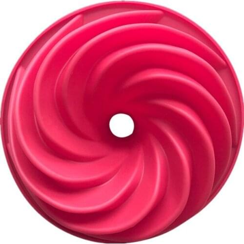 Swirl Silicone Cake Mould Bakeware, high temperature resistant, suitable for microwave oven