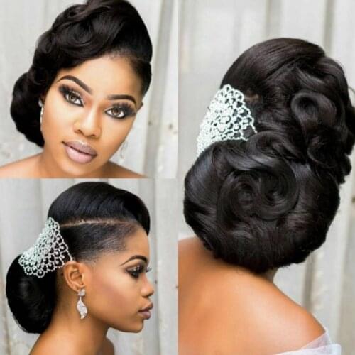 Rhinestone Bridal Hair Jewelry