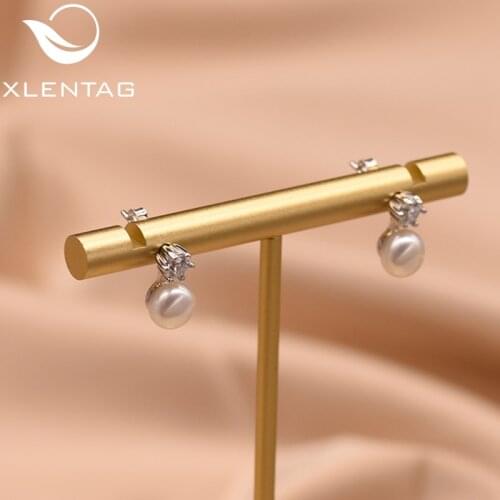 XlentAg Pearl Earrings