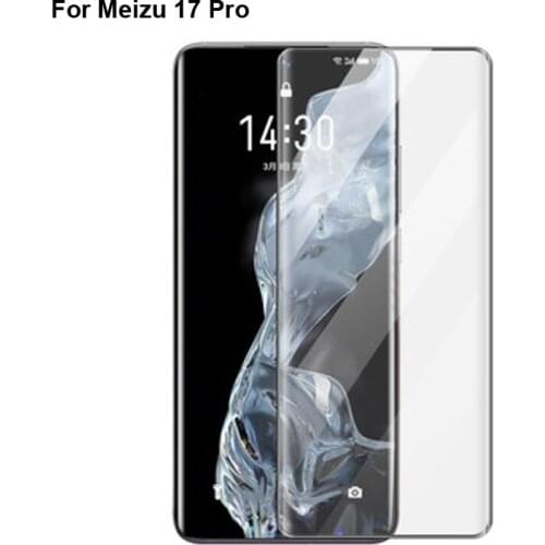 2PCs For Meizu 18 Pro 3D Tempered Glass Film Screen Protector Protective Full Cover Protection For Meizu 18 Pro M191Q