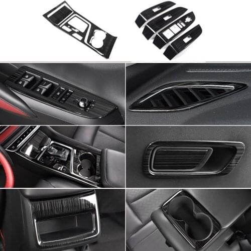 For changan CS55 PLUS 2020 gear Protective sticker Air outlet Decorative frame stainless steel