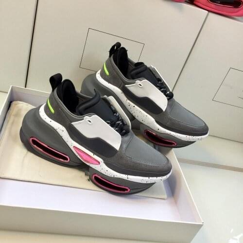 2021 New Thick Bottom Sneakers for Women Platform Shoes Genuine Leather Casual Shoes for Women Outdoor Luxury Brand Designer Hot