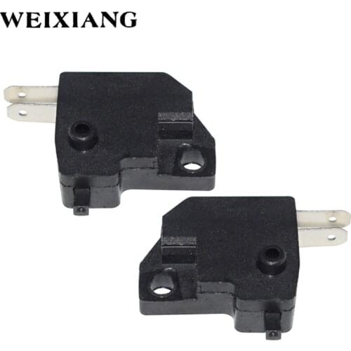 1 Pair Left Right Side Brake Light Switch Motorcycle Cylinder Level Mount Scooter ATV Moped Hydraulic Brake Handle Button