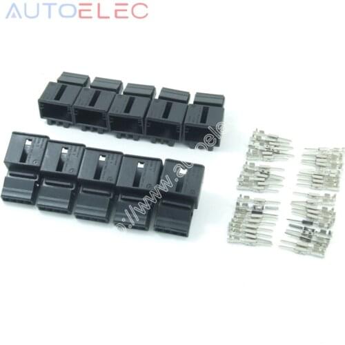 10Pcs 3AA 972 714 4Pin Automotive Wire Connector Plug Terminal Connector For car Tail lamp VW AUDI Volkswagen MAGOTAN golf