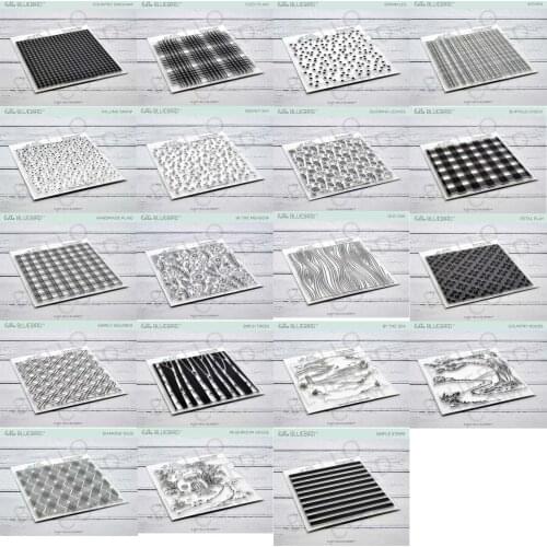 15*15CM Background Clear Stamp Scrapbook Card Album Paper Craft Silicon Rubber Transparent Stamp