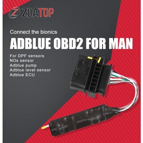 Adblue OBD2 for Man Euro 6 disable AdBlue System Support EURO6 AdBlue Pump and Connect Emulator In Stock