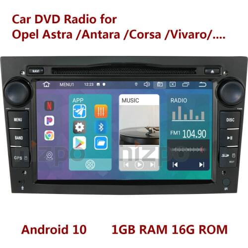 Android 10.0 Car GPS DVD Radio for Opel Astra H G J Zafira Meriva Corsa C D Vivaro Vectra C Antara Combo Tigra TwinTop Vauxhall