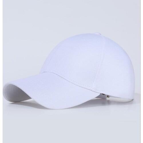 2021 Unisex Women Men Baseball Cap Sun Hat Female Mens Solid Color Outdoor Adjustable Cotton Light Board Hats