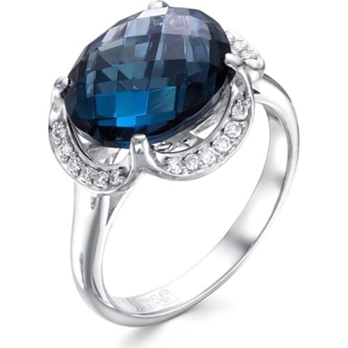 Женские золотые кольца Бриллианты Костромы China At AliExpress