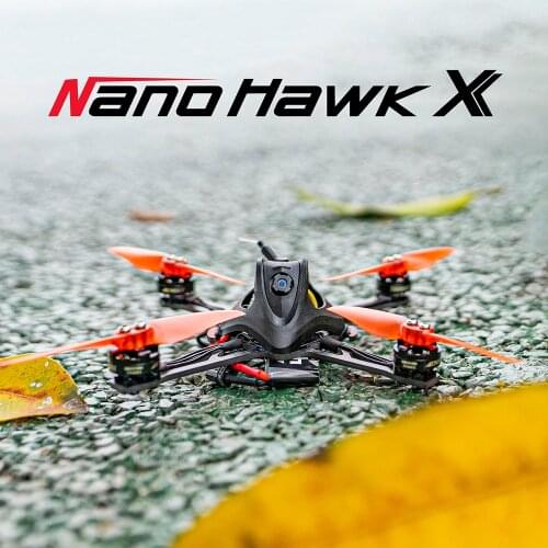 41g EMAX Nanohawk X F4 1S 3 Inch BNF Lightweight Outdoor FPV Racing Drone TH12025 11000KV Motor RC Airplane Quadcopter