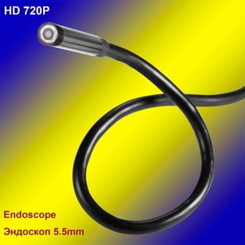 5.5mm Endoscope Camera Micro USB OTG Type C HD 720P Inspection Borescope Camera For Android Phone & Computer