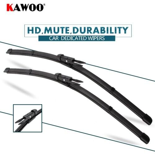 KAWOO 2pcs Car Wiper Blade 26"+15" For Chevrolet Aveo, (2011-) Auto Soft Rubber Windcreen Wipers Blades Car Accessories Styling