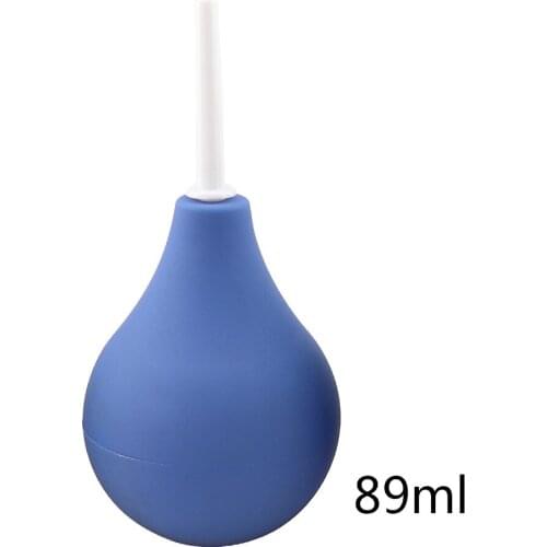Enema Bulb Syringe Female Vagina Anal Douche Cleaner Medical Rubber Enema Irrigator for Feminine Hygiene Enema Anal Cleaning