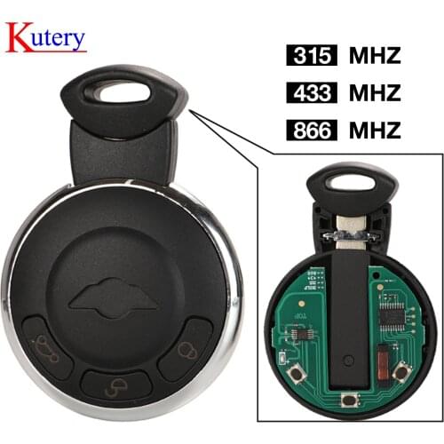 Kutey KR55WK49333 315/ 433/ 868MHz ID46 PCF7953 Remote Smart Key for BMW MINI COOPER S ONE D CLUBMAN COUNTRYMAN CABRIO Car