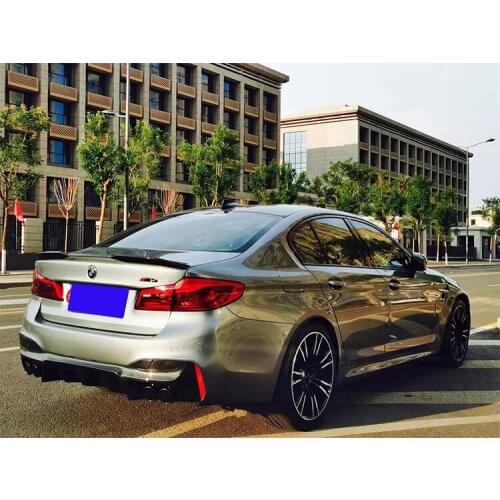 Lively2021 Fit For G30 / G38 Bmw 5 Series 525li530lim Sport Version Refitting Small Surrounding Carbon Fiber M5 Rear Lip