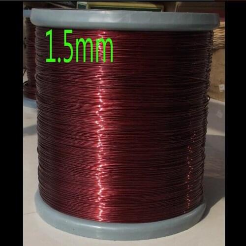 Cltgxdd size 1.5mm QZ-2/130 Degree copper enameled wire / magnet wire
