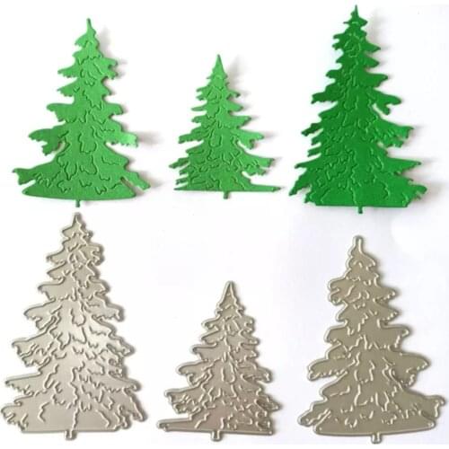 Metal cutting Die for Christmas Tree DIY scrapbook Photo album Paper Card Decoration Handicraft embossing Die-cutting