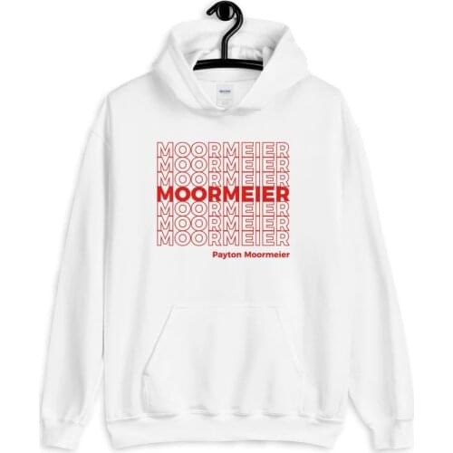Mens Hoodies Merch Payton Moormeier Autumn Winter Long Sleeve Hooded Sweatshirts Casual Thicked Pullovers Мерч Пэйтон Мурмиер