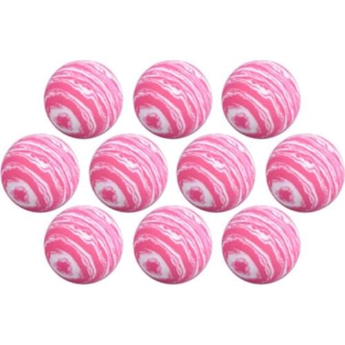 10Pcs Soft EVA Golf Training Ball EVA Multi-color Elasticity Indoor Exercise Training Sport Tool Accessory Kids Toy