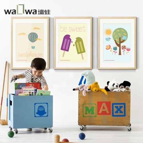 Wall Frog Baby Room boys room childrens room warm real princess wall mural bedroom bedside decorative painting