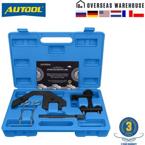AUTOOL Engine Camshaft Timing Tools for BMW M47 2.0/3.0 Ltr Diesel - E38/E39/E46/M47/M57 Engine Timing Tool Set Special Tools