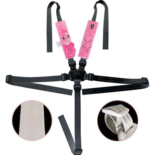 Safety Belt Shoulder PAD Protector For Baby Trolley Car Seat Belt Universal Yoyo Yoyaplus Babalo Yoya Cybex Bebe Accessories