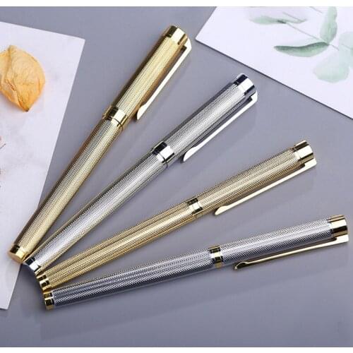 JOSEPH 1.0mm luxury metal roller pen office supplies all metal gel pen business gift signature pen school office stationery ball