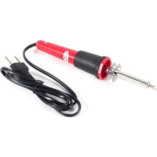 220V-240V 30W Wood Burning Pen DIY Craft Woodburning Solder Pen Electric Soldering Iron Tool Set w/ 5 Nozzles Pyrography Tools