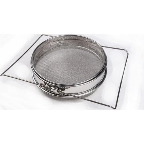 Stainless Steel Screen Mesh Filter Beekeeping Tools 24cm New Honey Tools Bilayer Honey Filtersn Strainer Network